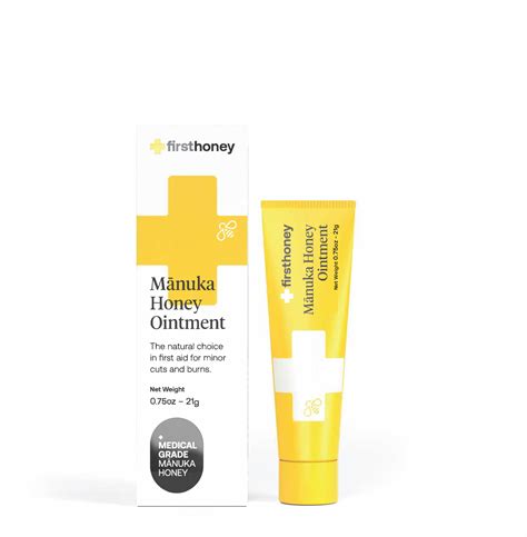 Amazon.com : FIRST HONEY Manuka Wound Ointment [.75oz - 21g] | Rapid ...