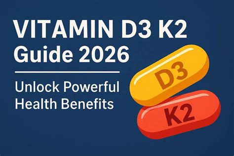 Vitamin D3 K2 Guide 2026 – Unlock Powerful Health Benefits