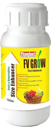 Pitambari FV Grow Fruit & Vegetable Size Enhancer- 100ml : Amazon.in ...