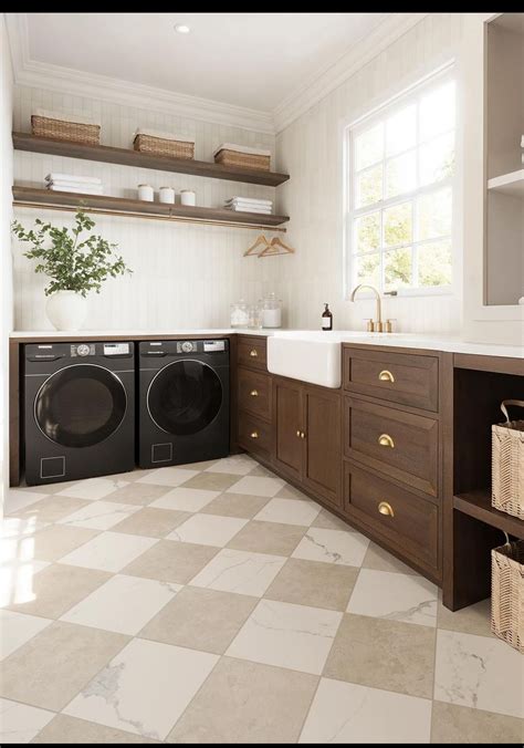 Pin by Miranda Hemm on Flooring | Home interior design, Laundry room ...