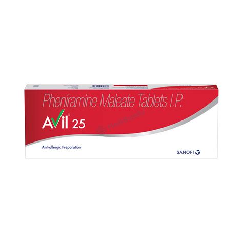 Avil 25 Tablet: Price, Uses, Side Effects & How to Use - MediBuddy