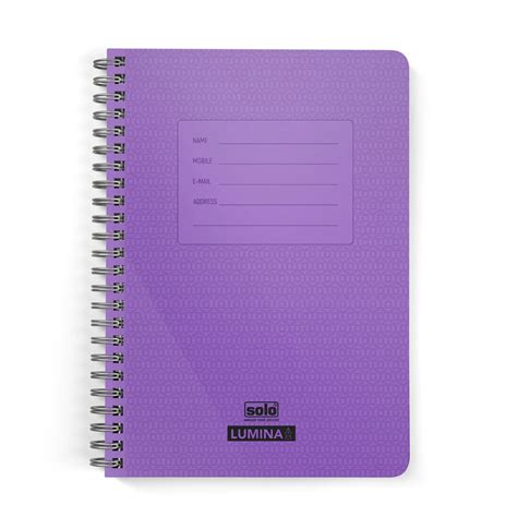 Solo A5 Spiral Notebook - SCOOBOO - Solo