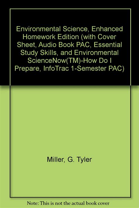 Environmental Science, Enhanced Homework Edition (with Cover Sheet ...