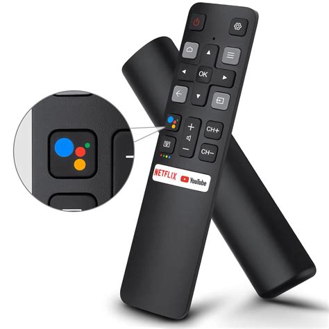 Voice Compatible for TCL-Android-TV-Remote New Upgraded RC802V for TCL ...