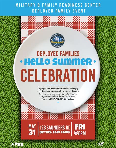 Deployed & Remote Tour Families Hello Summer Celebration, Famcamp ...