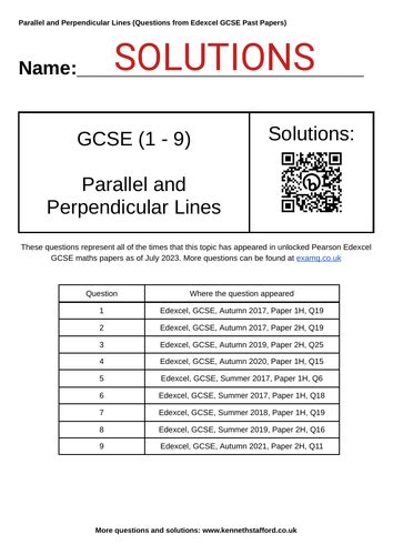 Image result for GCSE Math Questions On Parallel Lines