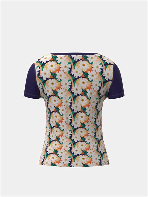 Design Custom Scoop Neck T-Shirts for Women. Handmade