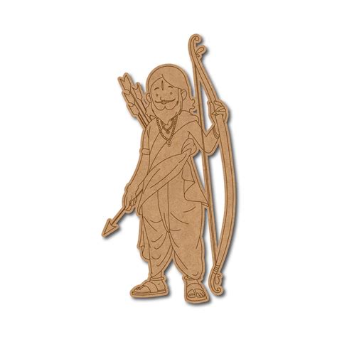 Alluri Sitarama Raju Pre Marked MDF Art Board – Woodle India