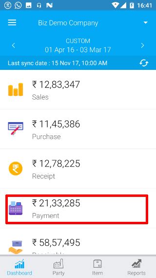 Android: Payment :: Biz Analyst Docs