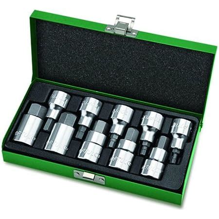 STANLEY 1-89-099 7-Piece 1/2'' SQ. Drive Hex Bit Metric Socket Set ...