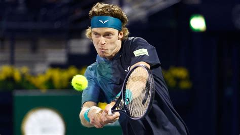 Andrey Rublev urges ATP to review rules following default at Dubai Open ...