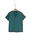 Women's Tunic Dressy Tops Solid Color Plain Daily Stylish Short Sleeve ...