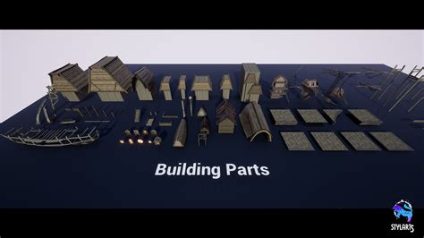 Stylized Pirate Port City Modular (Pirate , Port , City ) - Unreal ...