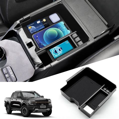 Buy Nosxxus 2024 Ranger Center Console Organizer Compatible with 2024 ...