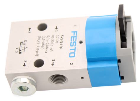Festo SVS-3-1/8 3/2 Wegeventil Festo 10190 Fronttafelventil - CNCTEC