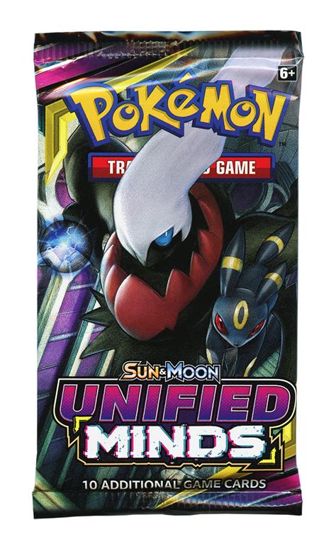 POKEMON SUN AND MOON - UNIFIED MINDS - BOOSTER PACK (P10/B36) / POKÉMON