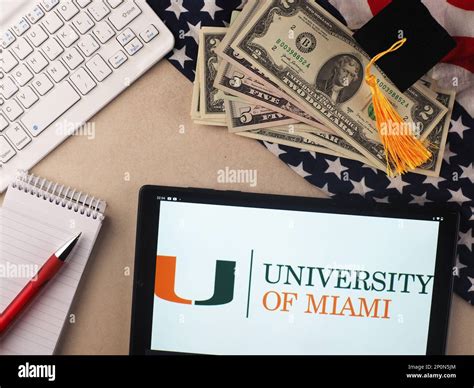 University Of Miami Logo Stamps Scholarship At University Of Miami