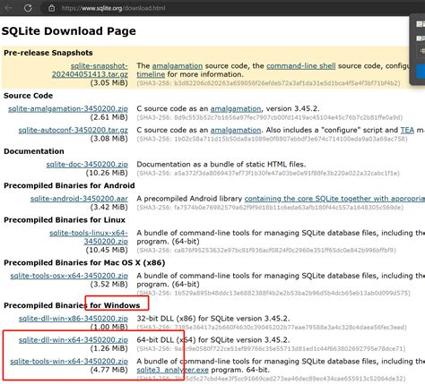 Using SQLite 的图像结果
