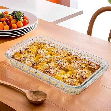 Buy The Better Home Zeno (3L) Borosilicate Glass Baking Tray For ...
