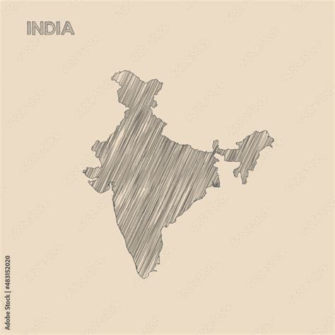India Map Drawing 的图像结果