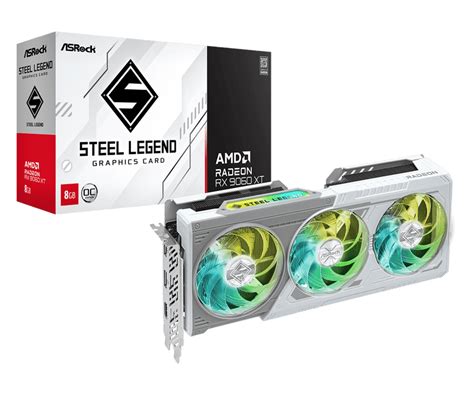ASROCK AMD RADEON RX 9060 XT STEEL LEGEND 8GB OC GRAPHIC CARD | SWIFT ...