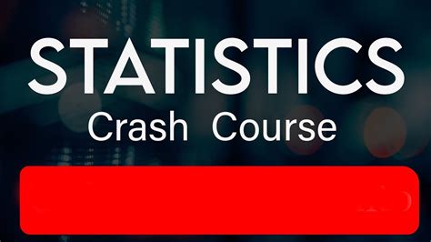 Crash Course Statistics 的图像结果