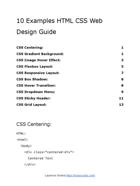 Image result for Website Examples HTML/CSS