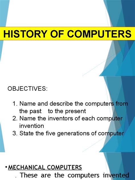 Introduction History of Computer 的图像结果