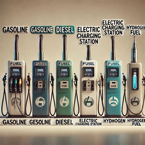 Guide to Vehicle Fuel Types: Comparing Gasoline, Diesel, Electric, and More