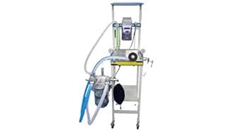 G.I Veterinary Anaesthesia Machine with Trolley, Isoflurane Vaporizer ...