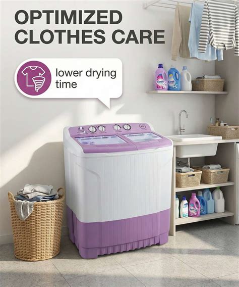 Godrej 8 kg Semi Automatic Top Load Washing Machine White Price in ...