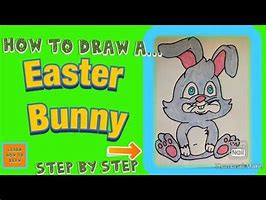 Image result for Cool Easter Bunny Drawings