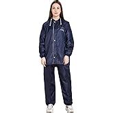 Zacharias Unisex Waterproof Double Layer Reversible Raincoat with Pant ...