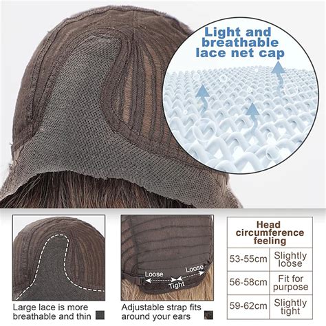 Short Ombre Blonde Wig for Women Hand-Tied Lace Front Human Hair Wig ...