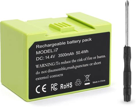 Amazon.com: iRobot Roomba Authentic Replacement Parts - Lithium Ion ...