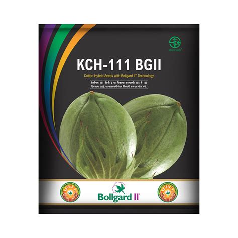 KCH 111 BG II Cotton Seeds - Kaveri | F1 Hybrid | Buy Online Now ...