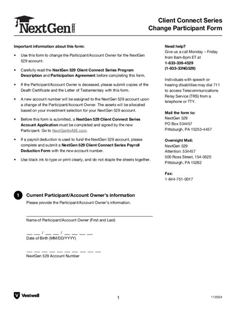 Fillable Online Change Participant Form Fax Email Print - pdfFiller