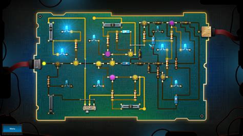 Electronic circuits game