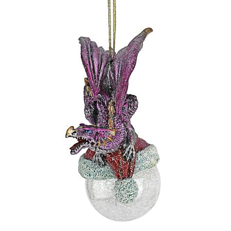 Design Toscano Multiple Colors/Finishes Dragon Standard Indoor Ornament ...