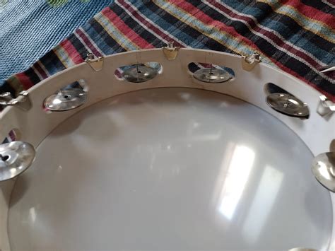 UAPAN Dafli Musical Instrument Dafli/Tambourine 10 inch Hand Percussion ...