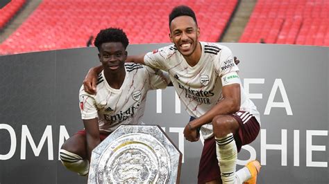 Arsenal's Bukayo Saka is a new part of Nigeria's rich Community Shield ...