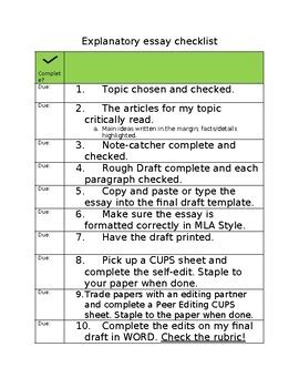 Informative/Explanatory Essay 的图像结果
