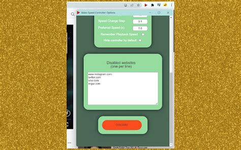 Video Speed Controller Extension 的图像结果