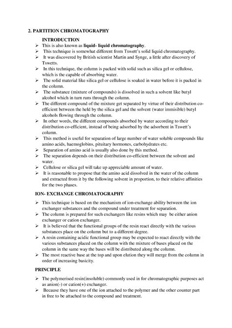 2. different types of chromatography using in environmental analysis ...