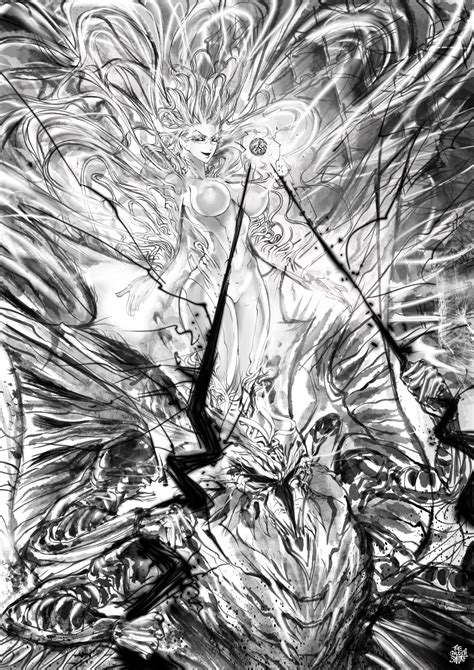 Goddess Monster Psykos (OnePunch Man) by TheGoldenSmurf on DeviantArt