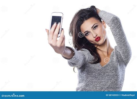 Duck face selfie stock image. Image of overstate, photographing - 58742033