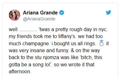 “7 Rings” by Ariana Grande Lyrics Meaning - Song Meanings and Facts