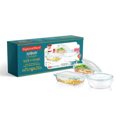 Glass Storage Containers – Signoraware