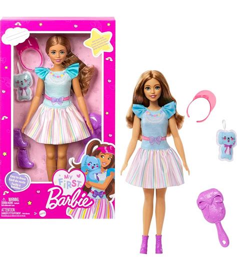 BARBIE MI PRIMERA BARBIE LATINA 34 CM DE MATTEL - JUGUETES PANRE