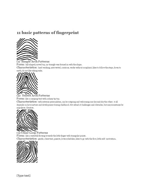 Image result for Basic Patterns of Fingerprints